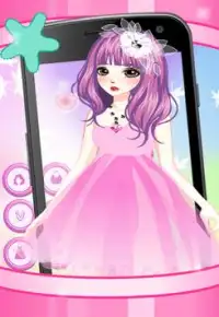 Rose Fairy Girls Dress Up Screen Shot 3