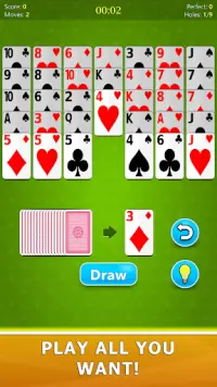 Golf Solitaire - Card Game Screen Shot 14