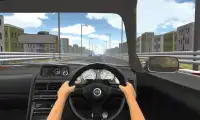 Racing in car - Fearless Rider Ultimate Car Race Screen Shot 2