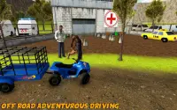 ATV Bike Animal Transport Cart Driving 2019 Screen Shot 2