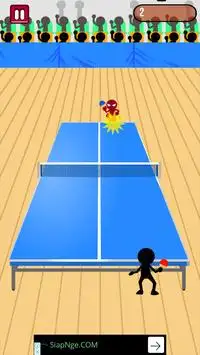 Stickman Ping Pong Battle Screen Shot 0