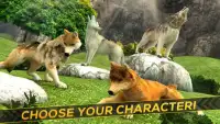 Wolves Clan! Wild Animals Sim Screen Shot 8