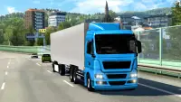 Euro truck driver Cargo Games Screen Shot 0