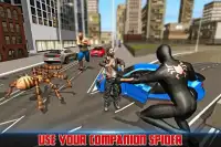 Multi Spider Heroes Crime City Warrior Screen Shot 10