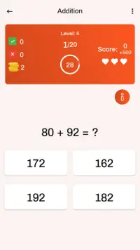 Math Quiz : Learn While Having Fun Screen Shot 2