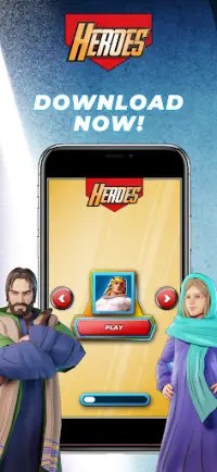 Bible Trivia Game: Heroes Screen Shot 7