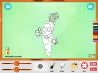 verduras colorear juego Screen Shot 4