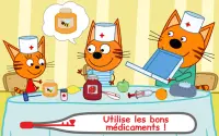 La Famille Chat Jeu de Docteur・Kids games & Cats! Screen Shot 15
