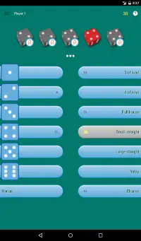 Yatzy - dice game - multi-player Screen Shot 2