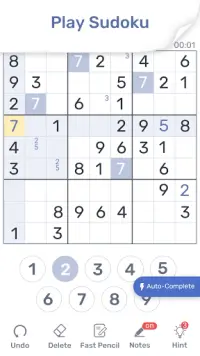Sudoku Epics-Brain Puzzle &Free Sudoku Screen Shot 3