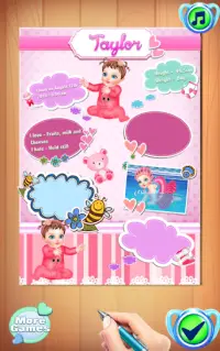 Baby Taylor Caring Story Learning - games kids Screen Shot 5