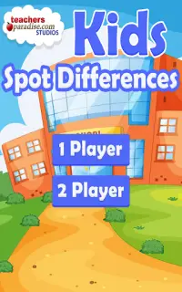 Kids Spot The Differences Game Screen Shot 2