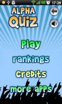 Alpha Quiz Screen Shot 2