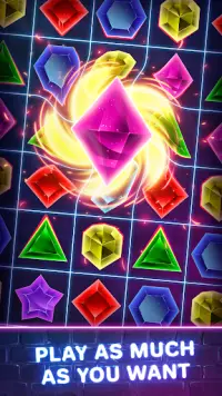 Jewels Quest 2 - Sci-Fi Match 3 Puzzle Screen Shot 1