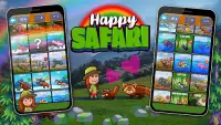 Happy Safari - the zoo game Screen Shot 7