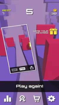 Cube Head Runner Screen Shot 0