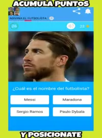 Adivina el Jugador de Fútbol! - Juego de Fútbol Screen Shot 7