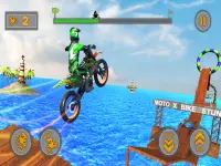 Bike stunt trial master: Jeux de course de moto Screen Shot 11