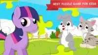 Pony Little Animal Puzzle Screen Shot 1