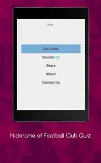 Nickname of Football Clubs Quiz Screen Shot 13
