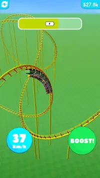 Hyper Roller Coaster Screen Shot 4