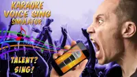 Karaoke Sing simulador de voz Screen Shot 1