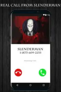 Call From Killer Slenderman *SO SCARY* Screen Shot 0