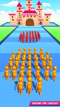 blob Join runner Clash 3D-crowd run city fun race Screen Shot 0