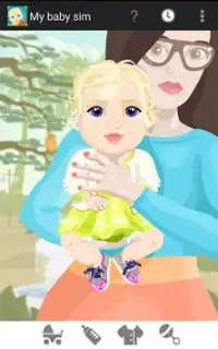 My Baby Sim Screen Shot 2