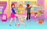 Girl Cashier -Grocery Shopping Screen Shot 3