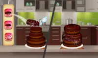 fábrica de bolo de aniversário jogos de bolo graça Screen Shot 4