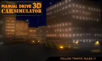 Mannual Drive Car Simulator 3D Screen Shot 1