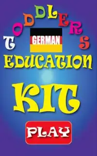 Toddlers German Education Kit Screen Shot 0