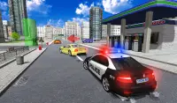 Police Car Driver City Screen Shot 0