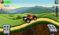 Super Angry Birds Car Hill Racing Screen Shot 1