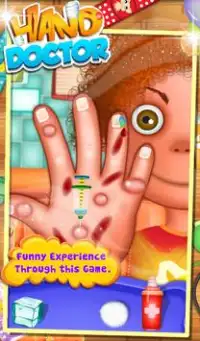 يد طبيب - لعبة الاطفال Screen Shot 2