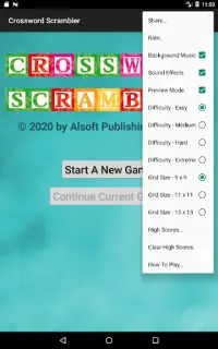 Crossword Scrambler Screen Shot 9
