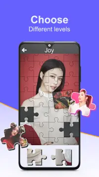 Red Velvet Jigsaw Puzzle Game Screen Shot 2