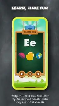 ABC Alphabet Card Quiz Game - English Screen Shot 2