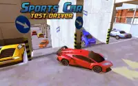 Grande Sports Car Estacionamento driver Simulator Screen Shot 0