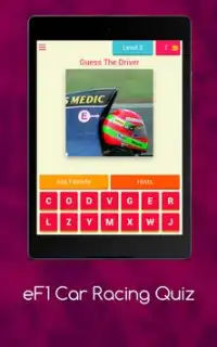 eF1 Car Racing Quiz Screen Shot 12