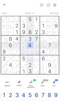 Sudoku jogos de quebra-cabeça Screen Shot 5