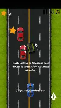 Jeu de course de voiture Screen Shot 1