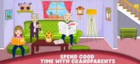 町の祖父母の家のふりをする：怖いおばあちゃんのゲーム Screen Shot 3