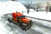 nieve camión carreras coches Screen Shot 2