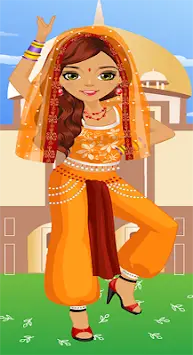 Dress Up Games Girls Indian Screen Shot 3