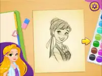 Princess Art School - Fun Gam Screen Shot 2