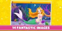 Princess Mermaid Fairy Puzzle Screen Shot 1