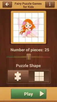 Fairy Puzzle Games for Kids Screen Shot 7