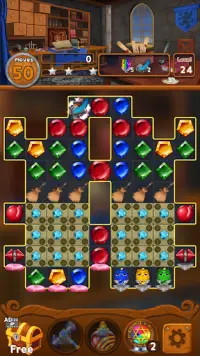 Magische Juwelen-Königreich: Match-3 puzzle Screen Shot 15